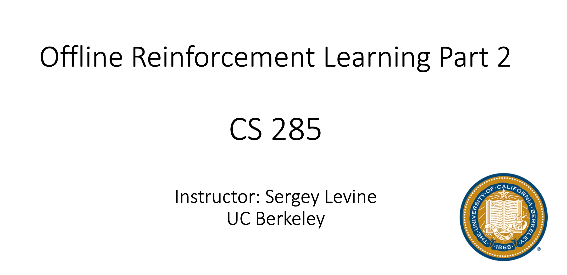 CS285 Lecture15&16 Offline Reinforcement Learning