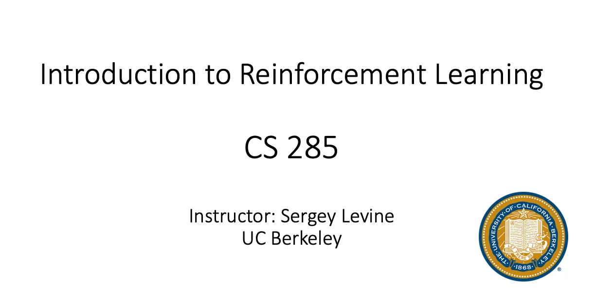 CS285 Lecture4 Introduction to Reinforcement Learning